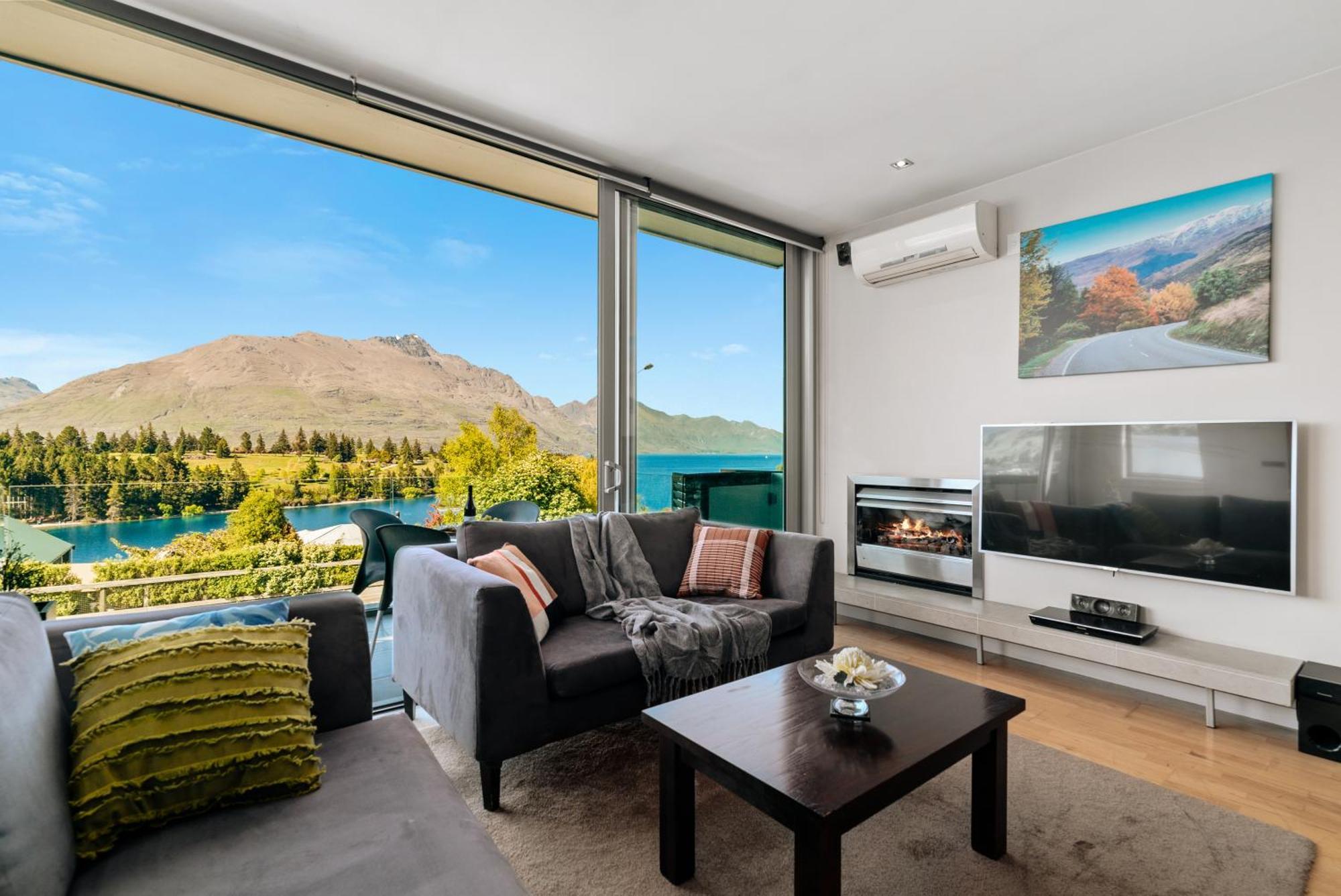 Modern Executive Living In Pounamu Appartement Queenstown Buitenkant foto